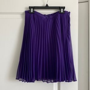 Halston Heritage Pleated Skirt